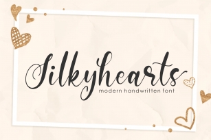 Silkyhearts Font Download