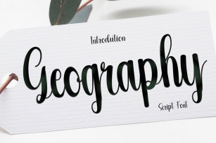 Geography Font Download