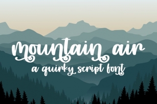 Mountain Air Font Download