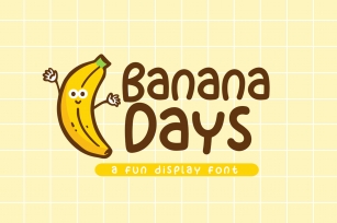 Banana Days Font Download