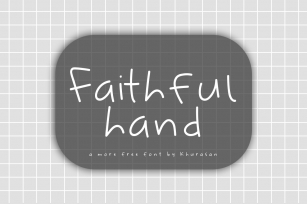 Faithful Hand Font Download