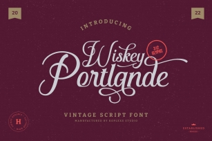 Wiskey Portlande Font Download