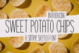 Sweet Potato Chips Font Download