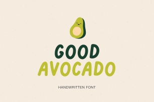 Good Avocado Font Download