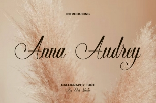 Anna Audrey Font Download