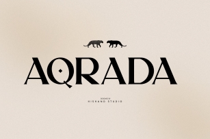 AQRADA Font Download