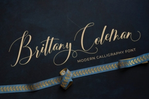 Brittany Colema Font Download