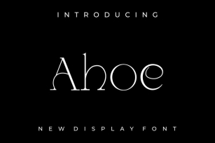 Ahoe Font Font Download