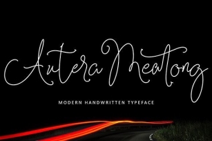 Autera Meatong Font Download