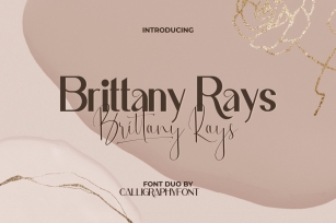 Brittany Rays Font Download
