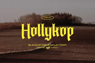 Hollykop Font Download
