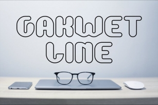 GAKWET Line Font Font Download