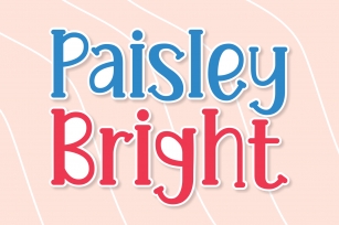 Paisley Bright Font Download