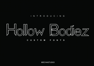 Hollow Bodiez Font Download