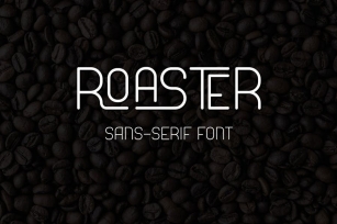 Roaster - Sans serif font with ligature Font Download