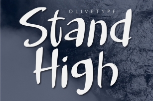 Stand High Font Download