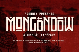 Mongondow Font Download