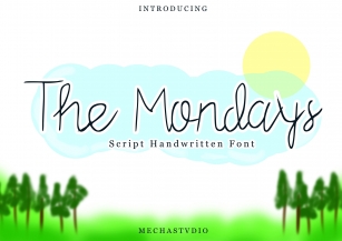The Mondays Font Download