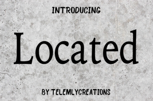 Located Font Download