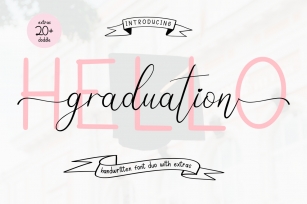 Hello Graduation Font Download