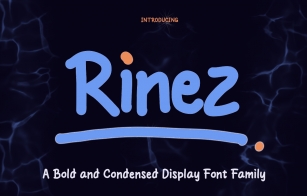 Rinez Font Download