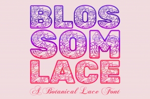Blossom Lace Font Download