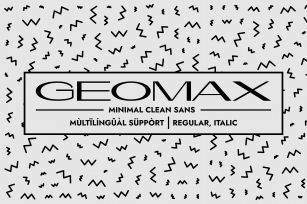 Geomax Font Download
