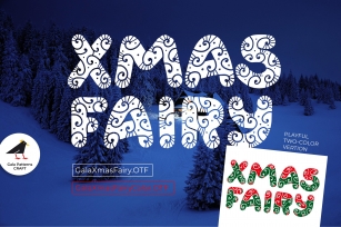 Christmas Fairy Tale Type Font Download