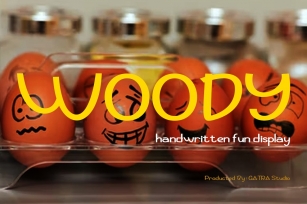 WOODY Font Download