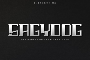 Sagydog Font Download