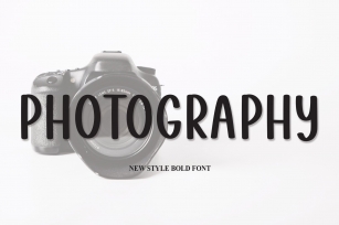 Photography Font Download