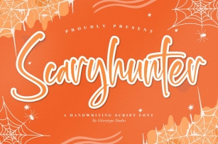 Scaryhunter Handwriting Script Font Font Download