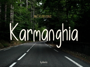 Karmanghia Font Download