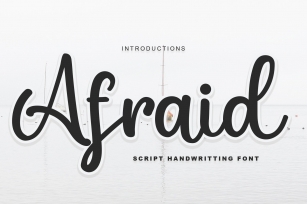 Afraid Font Download