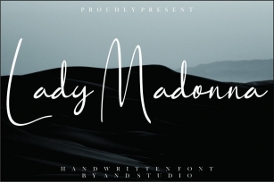 Lady Madonna Font Download