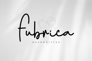 Fubrica Handwritten Font Download