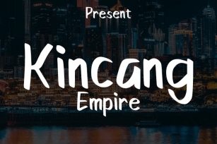 Kincang Empire Font Download