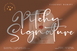 Pitchy Signature Font Download