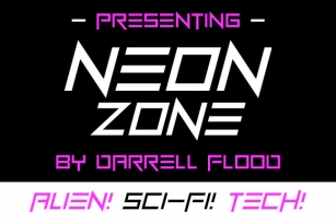 Neon Zone Font Download