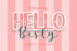 Hello Besty Duo Font Download