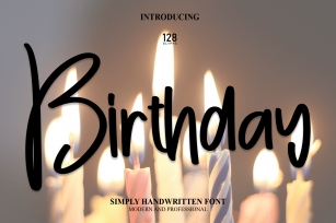 Birthday Font Download