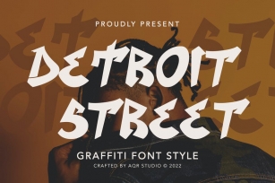 DetroitStreet - Graffiti Font Font Download