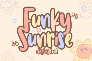 Funky Sunrise Font Download