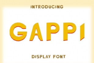 Gappi Font Download