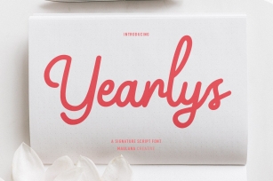 Yearlys Font Download