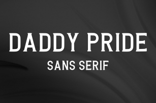 Daddy Pride Font Download