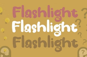 Flashlight Font Download