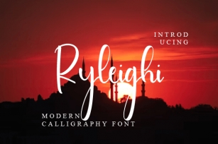 Ryleighi Font Download