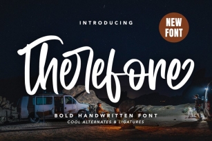Therefore Font Download