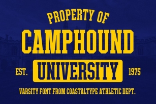Camphound Font Download